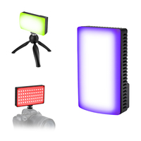 K25rgb Rgb Lumière Vidéo 25w Portable Caméra Lumière Diffuseur Led Panneau Dslr Photographie Configuration D'éclairage Pour Tiktok