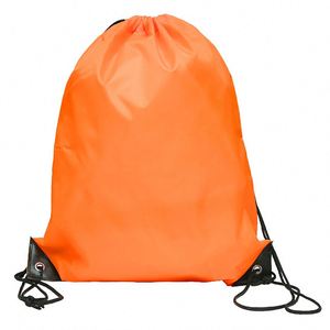 กระเป๋าเป้สะพายหลังแบบมีเชือกผูก โพลีเอสเตอร์ 210D พิมพ์โลโก้ได้ สำหรับเดินทาง ออกกำลังกาย ใช้ในโรงเรียน และช้อปปิ้ง - Product Image 4