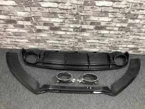 Mới AUDI A6 C6 C7 C7.5 C8 S6 RS6 Avant Sline Quattro ALLROAD sợi carbon phía sau Bumper Lip khuếch tán - Product Image 5