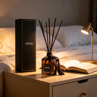 Conteneurs de diffuseur vides de luxe en gros, bouteilles de diffuseur en verre pour hôtels et emballages cadeaux