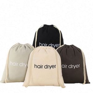 Custom High Quality Natural Canvas <b>Bag</b> Eco-Friendly <b>Drawstring</b> Gift <b>Bag</b> Cotton Storage <b>Bag</b> - Product Image 3