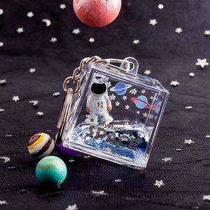 Llavero de Astronauta de Cristal con Impresión UV, Globo Flotante, Hombre del Espacio, Estrella, Líquido de Lujo, Arena Movediza, Planeta, Regalo para Niños - Product Image 2