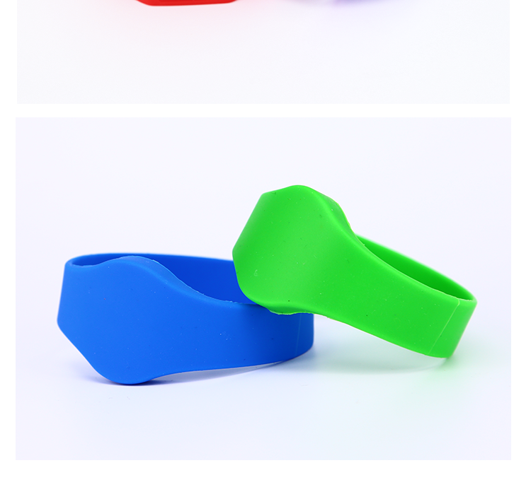 2022 Newly OEM High Quality RFID Silicone Bracelets with Customized Personal Logo for  Festival/ Events