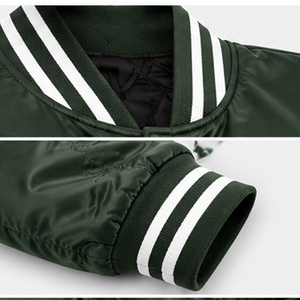 Premium Satin Fashion <b>Jacket</b> Featuring Durable Stitching and Comfortable Fit for Everyday Lifestyle and Outdoor Use Satin Jacker - Product Image 6