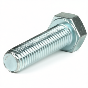 สกรูหัวหกเหลี่ยม M16x50 เหล็กกล้าคาร์บอน เกรด 8.8 สำหรับงานหนัก - Product Image 1