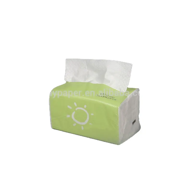 Pañuelo facial Vs Caja de toallas de papel higiénico Más barato 100 Hojas Servilleta Fabricantes Compra a granel Pañuelos