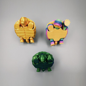 Servicio de Prototipado Rápido FDM 3D para Juguetes de Tortuga de Descompresión de PLA - Product Image 5