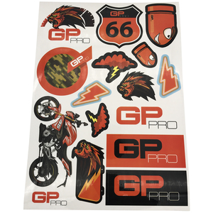 Personalizado impresso auto adesivo <span class=keywords><strong>A4</strong></span> beijo corte adesivos impermeável CMYK vinil adesivo folhas - Product Image 2