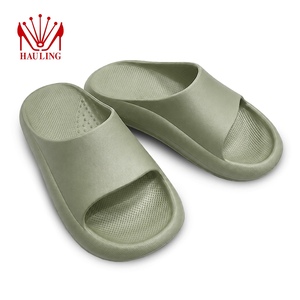 Tongs tendance en EVA à semelle épaisse avec coussin flexible, antidérapantes et imperméables pour la maison et l'extérieur - Product Image 3