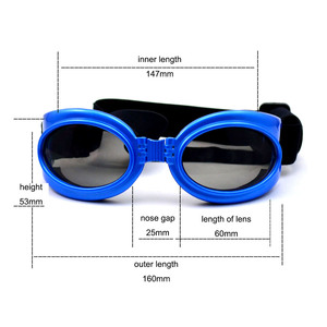 Gafas <span class=keywords><strong>de</strong></span> Sol UV para Mascotas, Impermeables, con Diseño Sólido, Accesorios para Mascotas, Gafas Protectoras para Verano, Invierno, Primavera y Otoño - Product Image 6