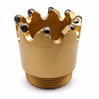 Foret de forage PDC de 76 mm, 93 mm, 112 mm, 133 mm, 152 mm pour le forage géothermique, burin PDC de haute qualité