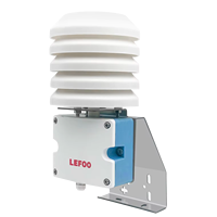 Situs konstruksi LEFOO RS485 modbus 4 ~ 20MA 0 ~ 10V DC pemancar suhu dan kelembaban luar ruangan