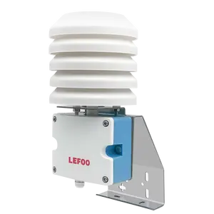 LEFOO sitio de construcción RS485 Modbus 4 ~ 20MA 0 ~ 10V DC tipo exterior transmisor de temperatura y humedad