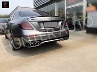 Offre Spéciale pièces de voiture pour Mercedes-Benz CLASSE E W213 e53 mise à niveau à e63 AMG ARRIÈRE diffuseur avec d'échappement conseils