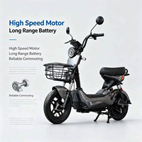 Vélo électrique de ville E Moto, 500W 48V, E-bike 60V 20Ah, trottinette électrique pour adultes