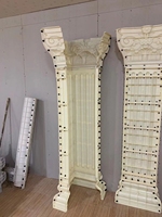 Moule à colonnes en béton 3D réglable en plastique ABS haute précision, multi-tailles 20-50 cm, Reazone RZSQ14, durée de vie de 3 ans, extérieur