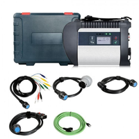 Mb Star C4 Sd Connect Herramienta de diagnóstico de camiones pesados Analizador de motor diésel Adaptador de codificación ECU Compatible con Mercedes Benz