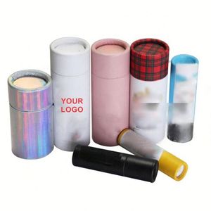 Custom Paper Tube Packaging for Tea Cylinder Coffee Bean Cardboard Tube Packaging Cylinder Packaging <b>Round</b> Paper <b>Box</b> - Product Image 5