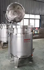 Dmwd — cuiseur vapeur automatique 1500 L, à haute température, usage industriel, pour la viande de bœuf