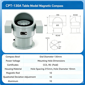 Boussole magnétique de bureau CPT-130A <span class=keywords><strong>pour</strong></span> la navigation <span class=keywords><strong>marine</strong></span>, boussole de direction de table CCS utilisée dans les bateaux et yachts océaniques - Product Image 5