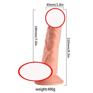 Consoladores de plástico Artificial para mujeres, Juguetes sexuales grandes y realistas, venta al por mayor, gran oferta en Europa - Product Image 2