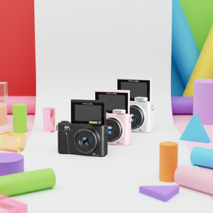 <span class=keywords><strong>Appareil</strong></span> <span class=keywords><strong>photo</strong></span> <span class=keywords><strong>numérique</strong></span> reflex <span class=keywords><strong>numérique</strong></span> 8K HD Vidéo Écran tactile LCD Zoom 18x Capteur CMOS Carte SD WIFI Enregistreur portable <span class=keywords><strong>Compact</strong></span> Certifié ROHS - Product Image 6