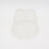 Protéger le porte-chapeau haut de forme transparent noir dur anti-écrasement feutre chapeau transport anti-déformation commerce extérieur transfrontalier