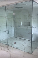 Balustrades et mains courantes en verre pour extérieur, design industriel et rustique, protection UV, garantie 5 ans pour usage extérieur