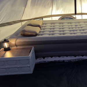 Matelas Gonflable Automatique Épais pour <span class=keywords><strong>Camping</strong></span> Extérieur Moderne avec Oreiller Intégré 198cm – Tapis Double pour <span class=keywords><strong>Camping</strong></span> et Utilisation en Parc - Product Image 2