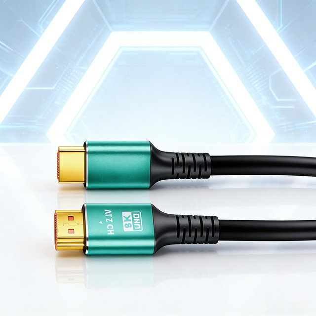 Sipu Reliable Supplier HDMI 2.1 Cable 8K Cabo Kable UHD 48Gbps Gold Plated for Gaming Home Cinema  Bulk Available