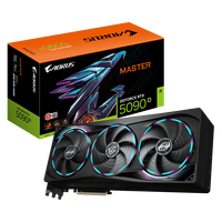 2025 GIGABYTE AORUS RTX 5090 D 24GB GDDR7 PCIe 5.0 21760-Core Resolusi 7680x4320 Pendingin Kipas Desktop AI DP/