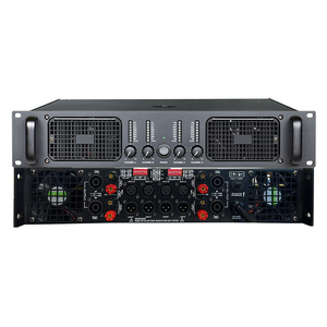 Amplificateur de puissance 4 canaux haute puissance TD-class 1300W, 8 ohms et 4 ohms, adapté aux concerts sur scène et aux spectacles en plein air. - Product Image 2
