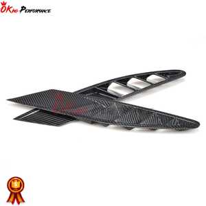 Embellecedores de ventilación lateral de parachoques delantero de fibra de carbono para <span class=keywords><strong>Ferrari</strong></span> 458 <span class=keywords><strong>Italia</strong></span> Spyder - Product Image 3