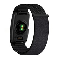 Bracelet de remplacement en nylon tissé de style officiel personnalisé, souple et respirant, pour montre connectée Garmin CIRQA