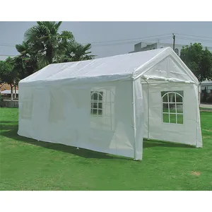 Tenda tenda per feste personalizzata 300*600cm bianco all'aperto baldacchino per feste nuziali