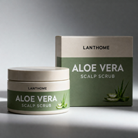 Fournisseur en gros de gommage capillaire à l'aloe vera pour la croissance des cheveux, exfoliation douce, nettoyage en profondeur, soin rafraîchissant hebdomadaire, utilisation quotidienne facile