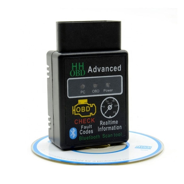 ELM327 HH OBD Advanced Bluetooth5.1 V2.1 ODB2 Scanner Engine Car Fault Code Reader Universal OBDII
