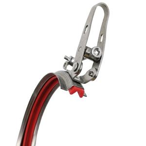 환기 덕트 금속 스틸 퀵 릴리즈 V 밴드 링 잠금 클램핑 원형 파이프 덕트 빠른 레버 클램프 - Product Image 3