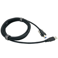 Câble USB3 Vision Câble USB 3.0 Type A Mâle vers Type B Mâle avec Double Vis pour Ordinateur Industriel