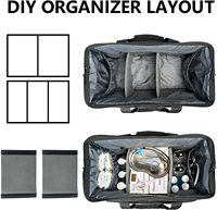 Sacs médicaux imperméables personnalisés de grande taille, sac de médecin, trousse de premiers soins, sac d'urgence portable pour traumatismes, pour voiture, maison, voyage