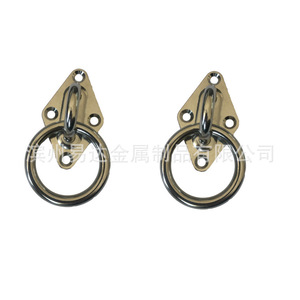 Anillo de Gimnasia de Acero Inoxidable Eda M8 45mm, Juego de un Par para Equipos de Fitness - Product Image 1