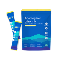 Mélange de Boissons Adaptogènes en Sachet OEM Ashwagandha L-Théanine pour Soulager le Stress et Favoriser le Sommeil – Complément en Poudre
