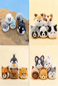 Neue Dudu Face Plüschtiere Anime Handgelenkauflage Niedliche Schreibtischbegleiter Mini-Puppen Mauspad Handflächenschmuck Großhandel Kinder Valentinstag Geschenke - Product Image 2