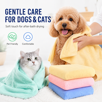 Toalla de Secado para Mascotas Clean Cham PVA Chamois, Multicolor, Suave, Absorbente y Reutilizable, en Tubo Portátil para Perros y Gatos