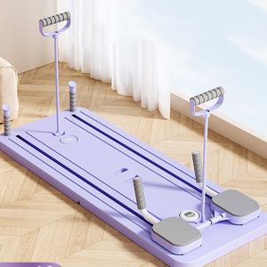 Nhà Có thể gập lại Pilates Board đa chức năng Cải Cách bụng lõi huấn luyện viên a_b con lăn bánh xe tập luyện tập thể dục - Product Image 3