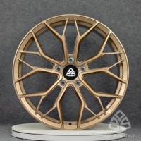 722auto Factory - Vente chaude - Jantes en alliage forgé 5X112 5X120 5X114.3 - 18 19 20 22 23 24 pouces - Compatible avec BMW X3 Audi A4 A6 A7 A8