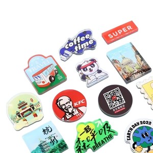 Imanes de Refrigerador Acrílicos Personalizados con Nueve Bendiciones, Formas Irregulares, para Promoción Empresarial, Regalos Culturales Creativos - Product Image 3