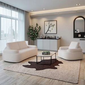 Set Divano Letto Modulare Reclinabile per Soggiorno con Design Compresso, Divano Moderno Minimalista - Product Image 2