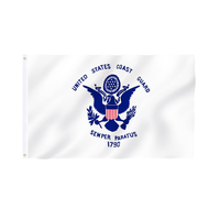 Drapeaux d'extérieur suspendus imprimés en typographie, en polyester non tissé, fabriqués aux États-Unis et en Chine, de haute qualité, à une seule face, très demandés