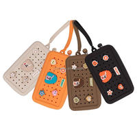 Chinfai ECO Silicone Légumes Véritable Bracelet Sac À Main Designer Téléphone Portable Embrayage Long Portefeuille Pochette